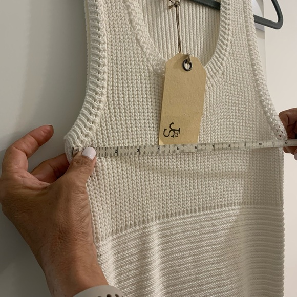 Elan js71 Crochet Midi Crochet Fringe Dress - Picture 5 of 7